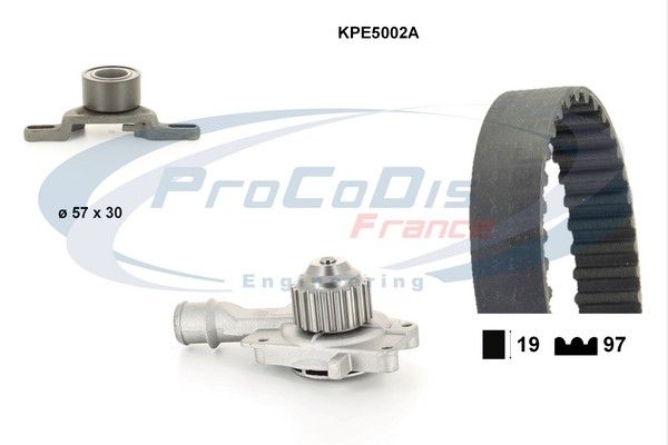 PROCODIS FRANCE Водяной насос + комплект зубчатого ремня KPE5002A